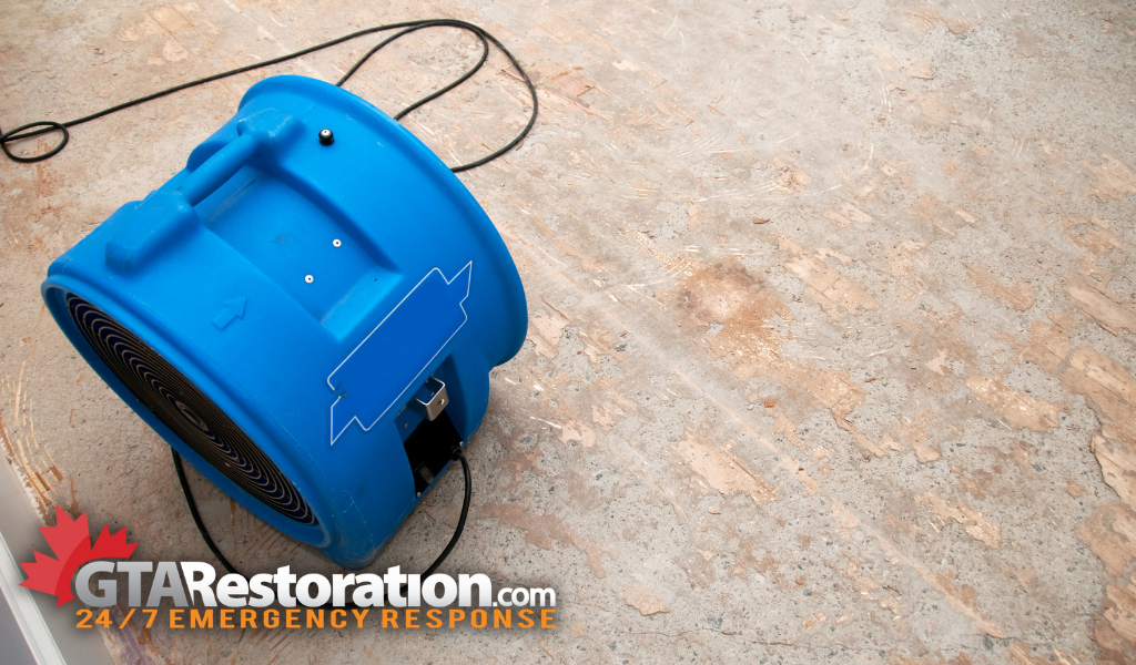 A home with soot may need help from a restoration company