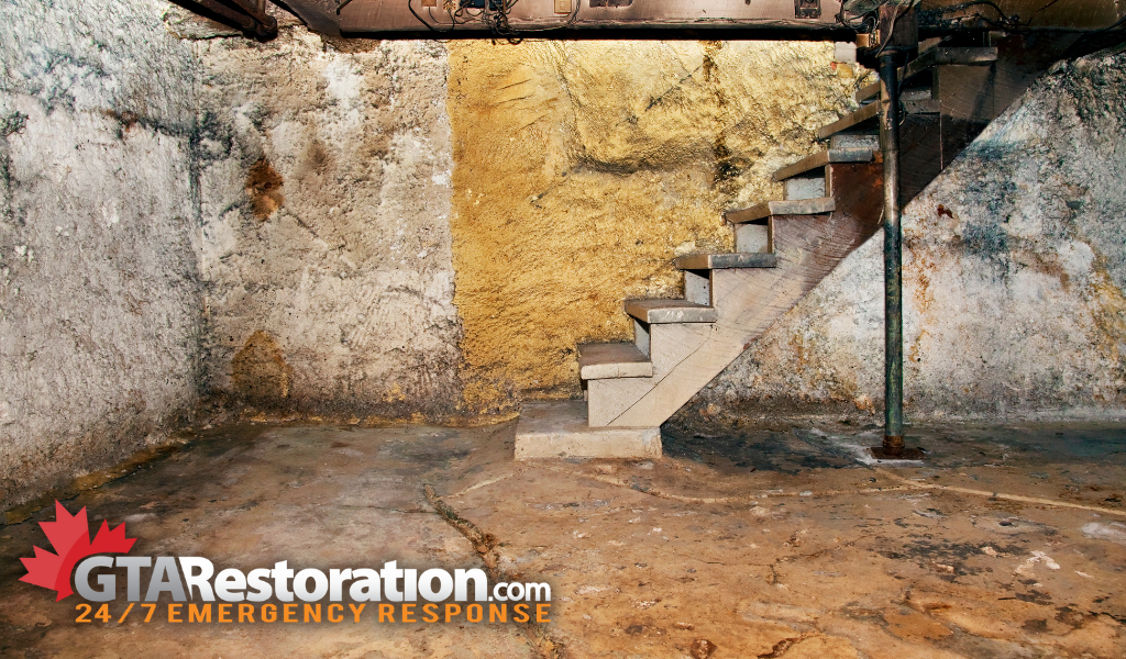Old musty basement