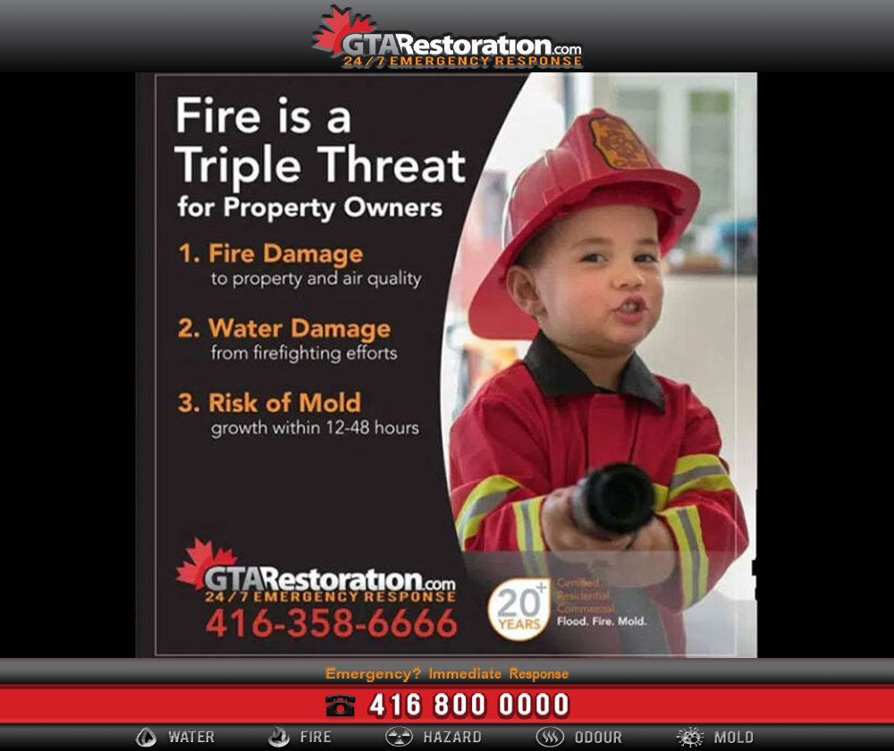 Fire Damage Triple Threat for Property Owners