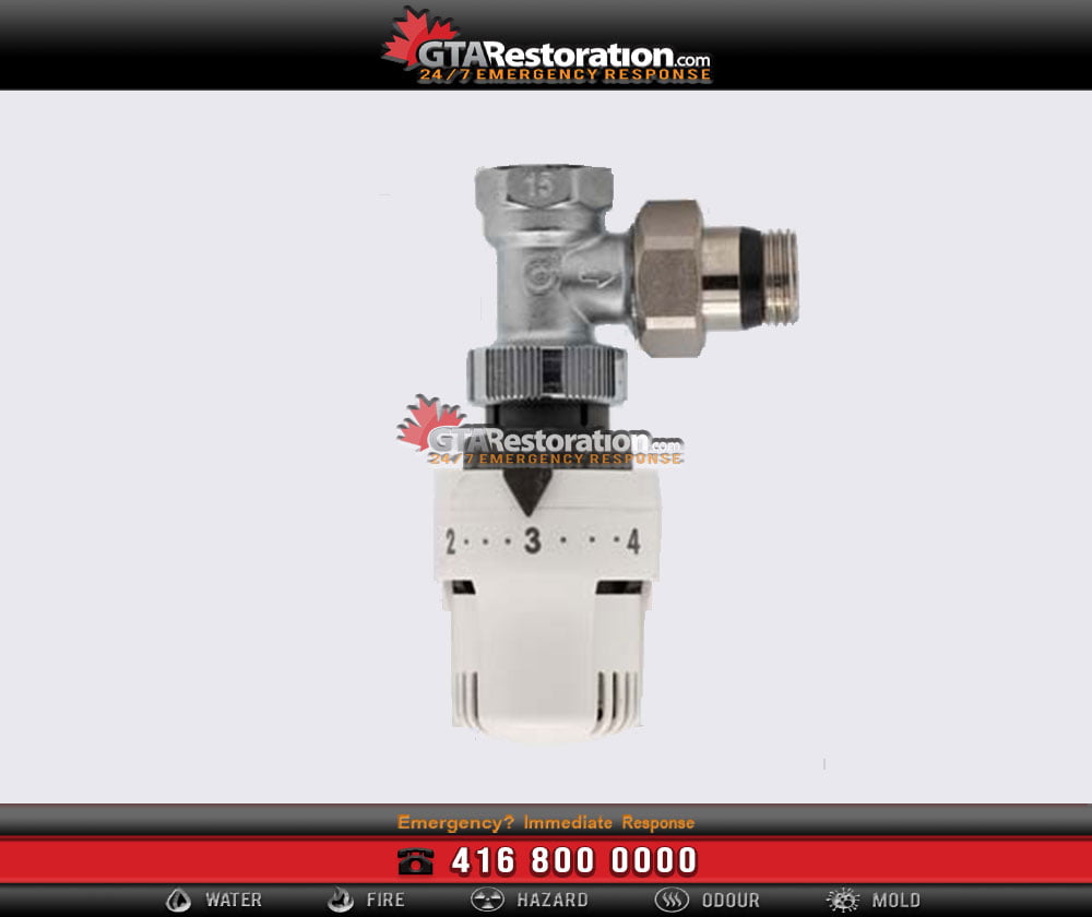 Thermostatic radiator valve, automatic radiator valve, fix a radiator valve leak, auto radiator valve, fitting a radiator valve