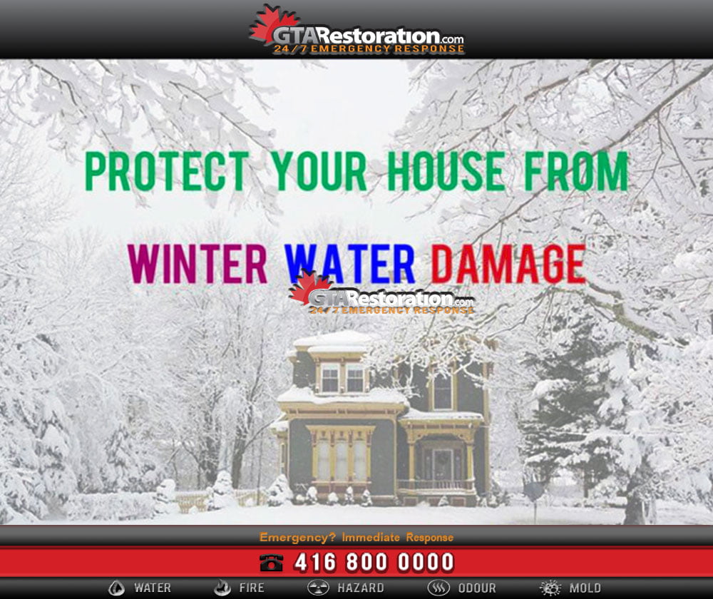 House Winter Water Damage and how to Prevent it