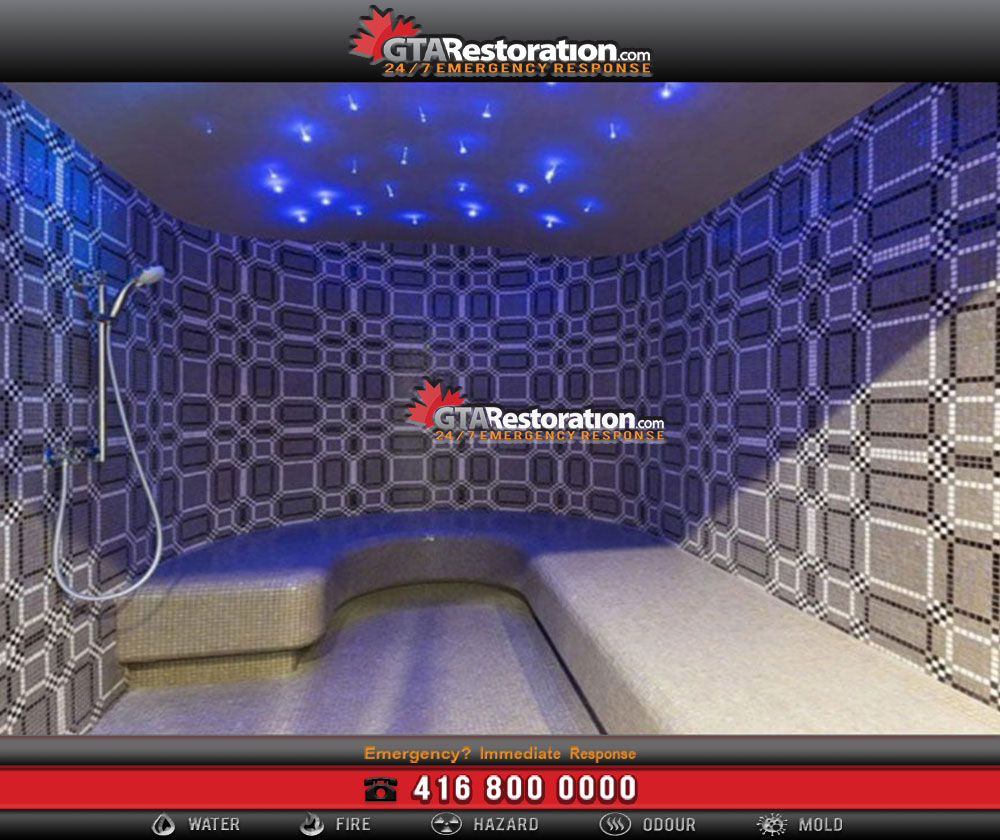 Steam shower room in toronto show