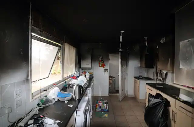 Before Fire Remediation