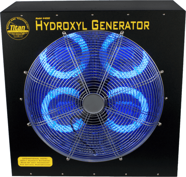 Titan 4000 Hydroxyl Generator, Titan 4000 Front