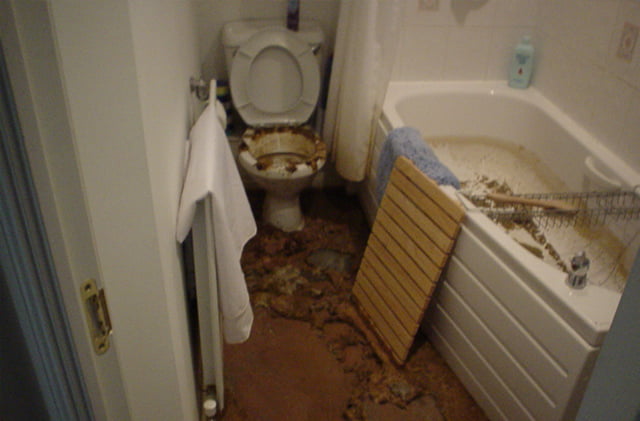 Sewage Before